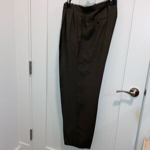 Men's Classic Brown Patterned Pants